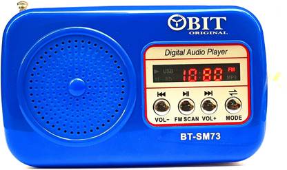 CRETO BIT-SM73 Portable FM Radio Multimedia Speaker USB/SD Card Player FM Radio