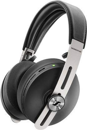Sennheiser Momentum 3 Wireless Active noise cancellation enabled Bluetooth Headset  (Black, Silver, On the Ear) at Rs. 28990