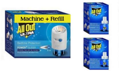 All Out Machine Set + Refill Extra Mosquito Vaporiser Refill