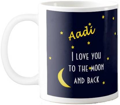 Exocticaa Aadi Love Romantic Quotes 75 Ceramic Coffee Mug