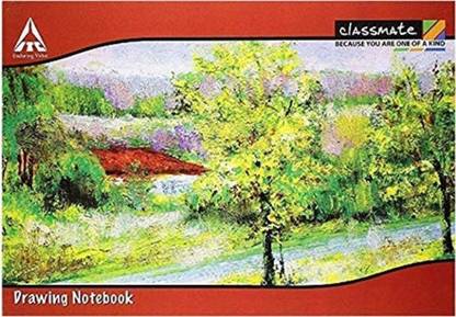 Classmate Drawing Book - A4, Soft Cover Sketch Pad