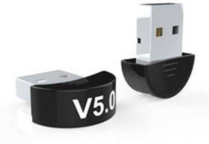 Mak World BT v5.0 5.0 Mini USB Bluetooth Dongle for Smartphone, Tablets PC Laptop Laptop Accessory