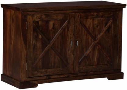 Shagun Arts HEXA Solid Sheesham Wood Kitchen Cabinet/ Side Board With Multi Storage Space || Solid Wood Kitchen Cabinet