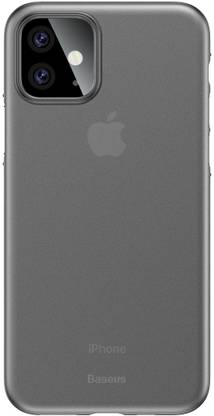 Baseus Back Cover for Ultra Thin Matte Finish Anti Fingerprint PP Wing Case Compatible With iPhone 11 - White