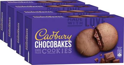 Cadbury Chocobakes Choc Filled Cookies Biscuit