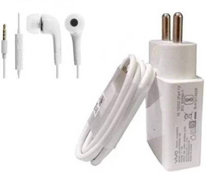 Rv Praman Wall Charger Accessory Combo for Vivo V5 Plus, Vivo V3, Vivo V7, V7+, V9, V9 Youth, Vivo Y69, Vivo V5, Vivo V1, Vivo V1 max Vivo V3 max, Vivo V5s, Vivo Y53, Vivo Y21, Vivo V3, Vivo Y15, Vivo Y31L