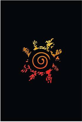 Anime -Naruto's Eight Trigrams Seal Wall Décor Poster | Poster for Home | Poster for Office |[ Frame Not Included ] Size A3 [12 x 18 inchs ] Paper Print