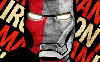 Comics Iron Man Mask HD Wallpaper Background Fine Art Print