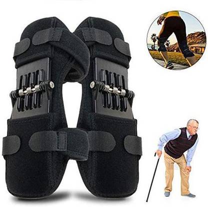 Blue Import and Export Spring Knee Booster Power Knee Support Powerleg Knee Joint Support (Black) Knee Support