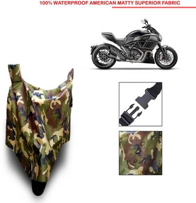MSR STORE Waterproof Two Wheeler Cover for Ducati