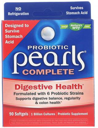 Nature's Way Probiotic Pearls Complete, 90 Softgels