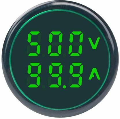 ROBIN TEPER Volt+Amp Metar 0054 Digital Voltmeter+Ammeter Ammeter