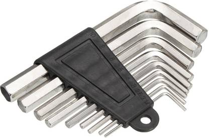 Inditrust High Quality 9pc Allen key hand tools set Allen Key Set
