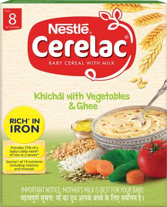 Nestle Cerelac Khichdi with Vegetables & Ghee Cereal