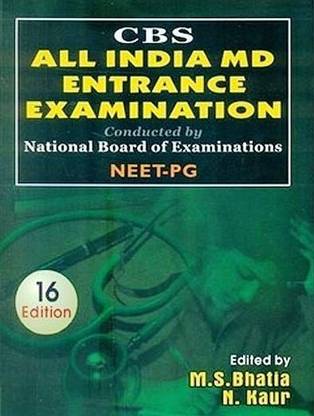 CBS All India MD Entrance Examination 16th Edition