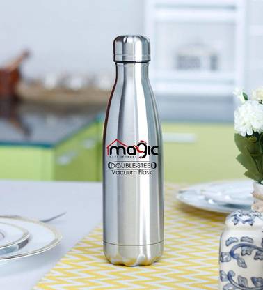 MAGIC Double wall vacuum Flask 500 ml- Steel 500 ml Bottle