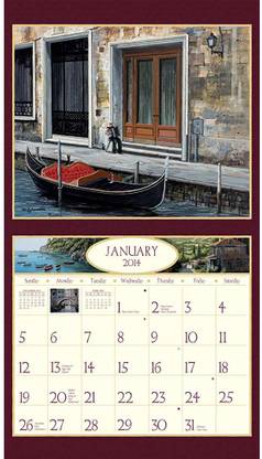 Lang Italia Calendar 2014 Wall Calendar