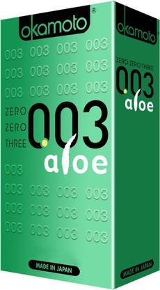okamoto 003 Aloe Almost Nothing Premium Condom