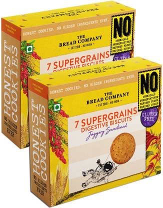 The Bread Company Gluten Free Seven Supergrains Digestive Biscuits Digestive Biscuit