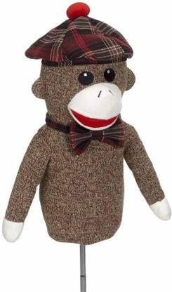 Creative Covers for Golf Sock Monkey Head Cover Club Cover Free Size