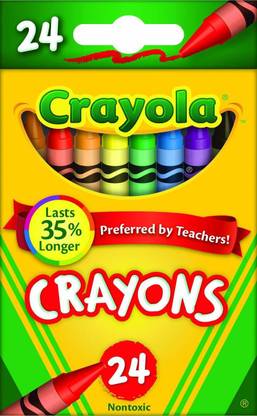 CRAYOLA Crayons 24 Colors(Pack Of 6)