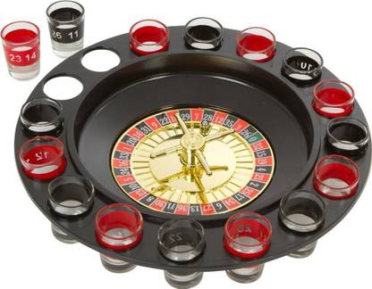 SUKHAD Shot Glass Roulette - Drinking Game Set Drinking Roulette