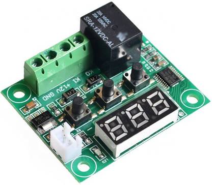 vertair W1209 Digital Thermostat Temperature Control Board -50-110 12V + Sensor Temperature Sensor and Controller Electronic Hobby Kit