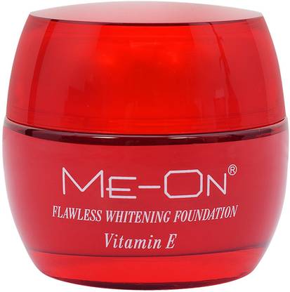 Me--on Flawless Whitening Foundation Cream Vitamin E MeOn Foundation