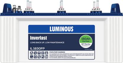 LUMINOUS Flat Plate Inverter Battery