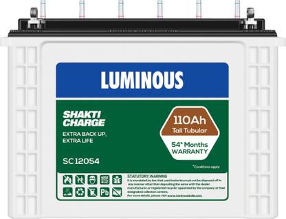LUMINOUS Tubular Inverter Battery