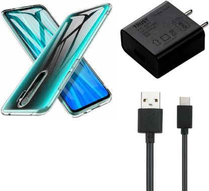 TrUST Wall Charger Accessory Combo for Xiaomi Redmi Note 8 Pro