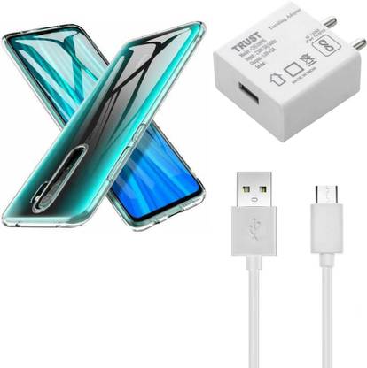 TrUST Wall Charger Accessory Combo for Xiaomi Redmi Note 8 Pro