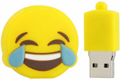 Tobo Funny Emoji Expression USB Stick External Memory Stick USB 2.0 Flash Drive Pen Drive. 8 GB Pen Drive Compatible with Laptop, Desktop Computer, Television USB 2.0 Rubber Case