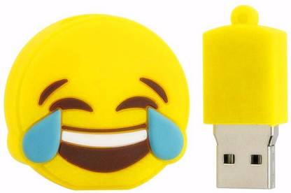 Tobo Funny Emoji Expression USB Stick External Memory Stick USB 2.0 Flash Drive Pen Drive. 64 GB Pen Drive Compatible with Laptop, Desktop Computer, Television USB 2.0 Rubber Case