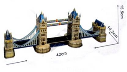 lookat 3D Puzzle Game Tower Bridge