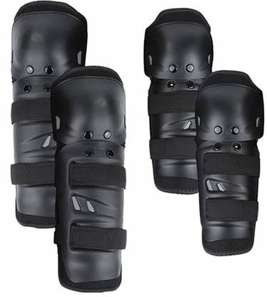 Protos India.Net Knee and Elbow Guards Knee Guard, Elbow Guard Free Black