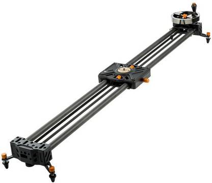E-Image ES-120 Carbon Fiber Unique Dual Rail Slider for DSLR Cameras Tripod
