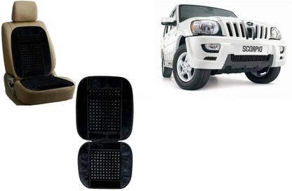Auto Kite Wooden Bead, Velvet Seating Pad For  Mahindra Scorpio