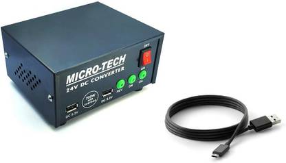 ERHIndia 24v DC to 220v AC Inverter for Car for Multiple Applications Car Inverter