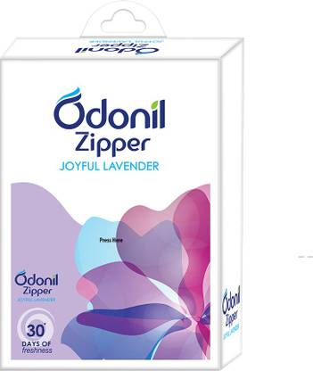 Odonil Zipper Joyful Lavender Blocks Bathroom Air Freshener Lavender Fragrance
