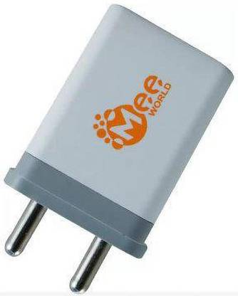 mee world 2.4 A Multi-pin Wall Charger for Mobile with Detachable Cable