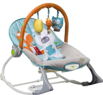 INFANTSO Baby Bouncer & Rocker, Blue Rocker and Bouncer
