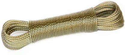 KitchenFest 20 mtr Wire Rope For Clothes Drying Polypropylene, Stainless Steel Clothesline