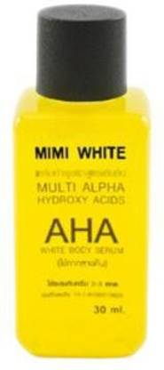 AHA MIMI WHITE MULTI ALPHA HYDROXY ACIDS WHITE BODY SERUM