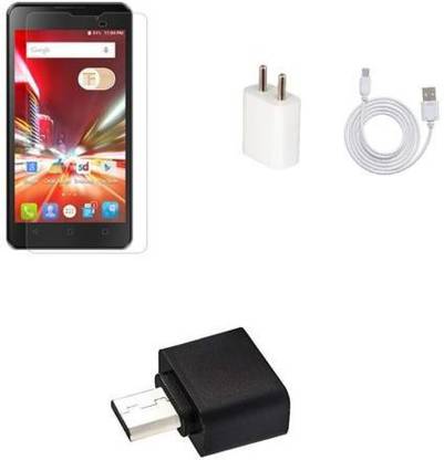 Mudshi Screen Protector Accessory Combo for Micromax Bolt Supreme 4