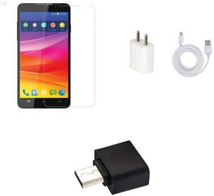 Mudshi Screen Protector Accessory Combo for Micromax Canvas Nitro A310