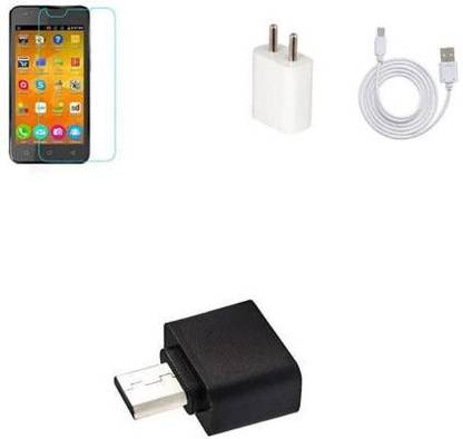 Mudshi Screen Protector Accessory Combo for Micromax Canvas Blaze 4G Q400