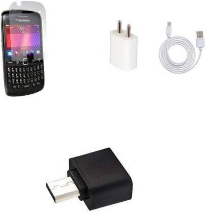 Mudshi Screen Protector Accessory Combo for Blackberry 8520