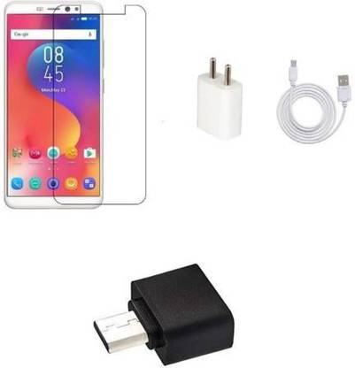 Mudshi Screen Protector Accessory Combo for Infinix Hot S3