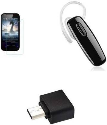 Mudshi Screen Protector Accessory Combo for Micromax Superfone Canvas A100